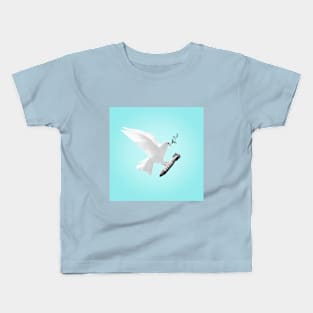 peace surrealism Kids T-Shirt